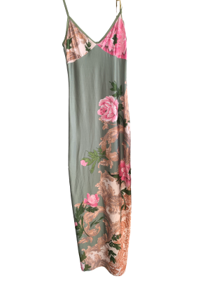 Vestido, color verde, talla S