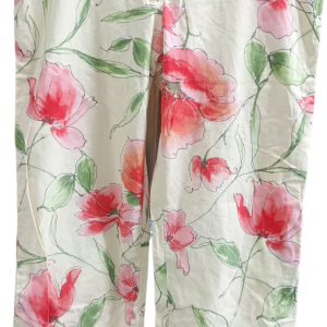 Pantalón algodón estampado, Umbrale, Talla 38 capri