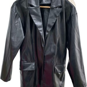 Blazer eco cuero, Sybilla, S