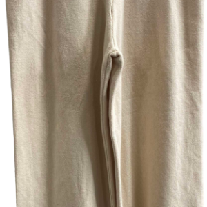 Pantalón tejido beige, sin marca, Talla L