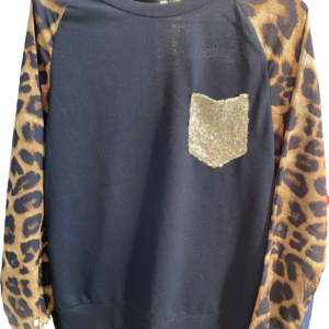 Polerón Animal Print, Sin marca, Talla S