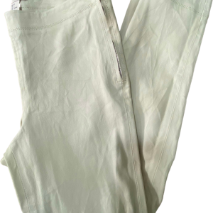 Pantalón ecocuero crudo, H&M, 36