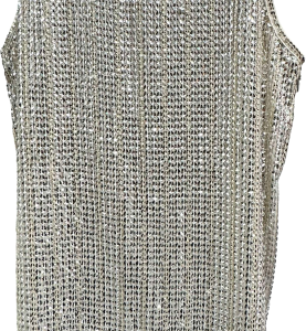 Vestido lentejuelas, FXXI, talla S