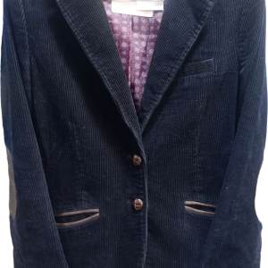 Chaqueta Cotelé Azul, H&M,  Talla 38