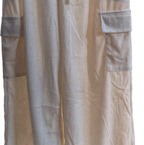 Pantalón crudo cargo, sin marca, Talla S