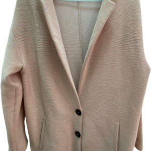 Chaqueta Larga, Stradivarius, Malva Talla M