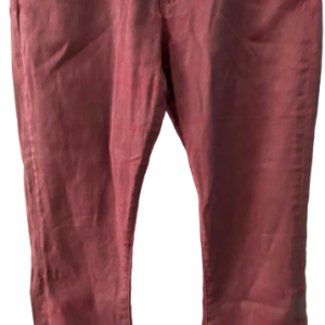 Pantalón burdeo, Zara, Talla 38