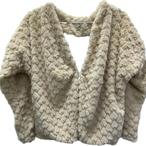 Peludo beige, Sin Marca, Talla S