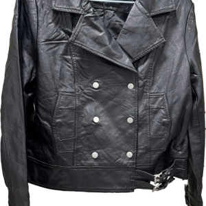 Chaqueta efecto cuero, Cuesta Blanca, talla 46