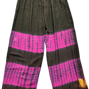 Pantalón tie dye, viscosa, talla estándar