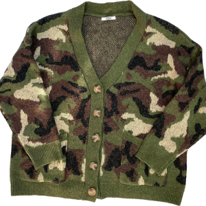 Cárdigan militar, Guinda, Talla s