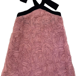 Vestido aplicaciones de Tul rosa , Zara, Talla M
