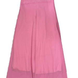 Vestido gasa, mostacillas, talla S