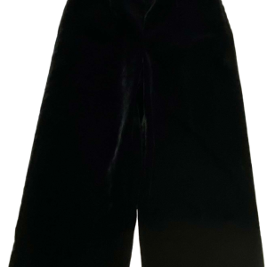 Palazzo velvet negro, Zara, Talla M