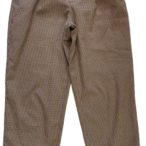 Pantalón cuadrillé café, Zara, S