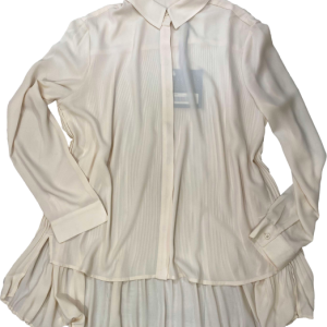 Blusa gasa beige, Cuesta Blanca, Talla 48