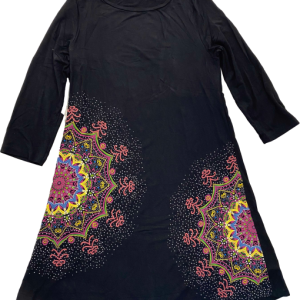 Vestido algodón bordado, Desigual, Talla S