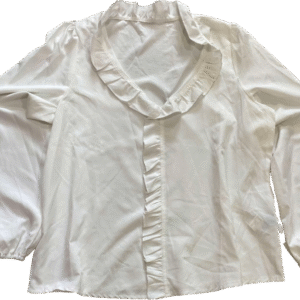 Blusa blanca, Shein, Talla L