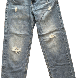 Jeans tiro alto, Zara, talla 34