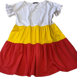 Vestido algodón, FBO, Talla S