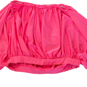 Polera mangas, Fucsia Flúor, Talla L