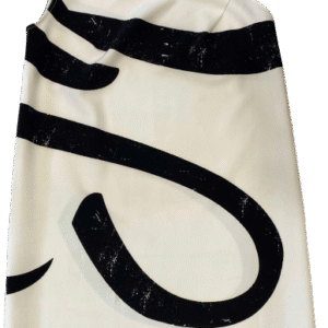 Vestido blanco estampado, Madrileña, Talla M