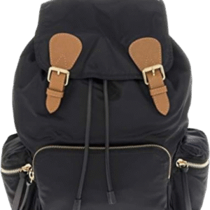 Mochila negra, Burberry, Rucksack
