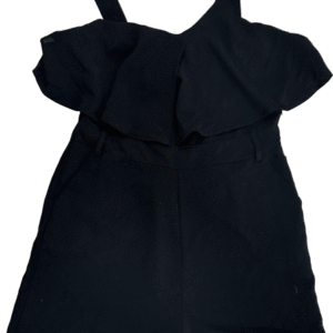 Enterito corto, negro, talla M
