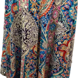 Palazzo multicolor, Lycra,Talla M