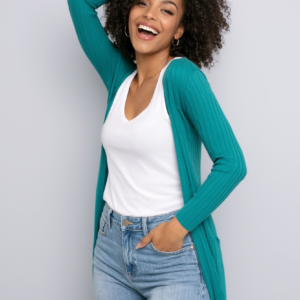 Cardigan hilo, LulaRog, talla XS