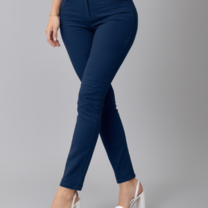 Pantalón azul marino cierres frontal, Sprit, talla 28