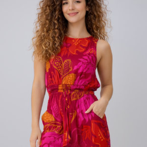 Enterito estampado, FarmRio, talla XS