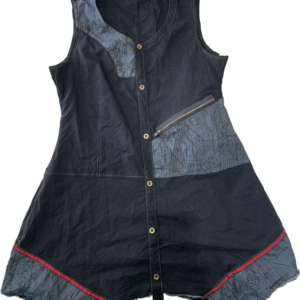 Vestido, Asimetrico, talla L