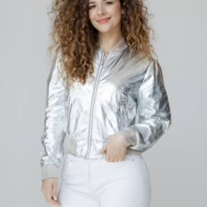 Bomber metalizada, FXXI, talla M