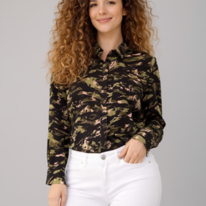 Camisa algodón, Top Shopping, talla 38/40