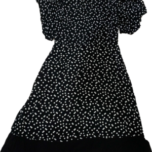 Vestido con estampado de lunares, ZARA, talla S