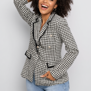 Blazer pata de pollo, sin marca, talla L