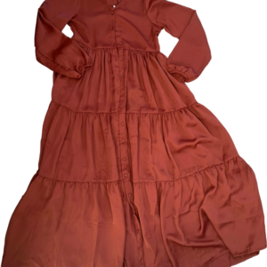 Vestido satinado, Rangoli, talla XS