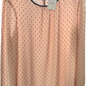 Blusa gasa aplicaciones negro, SPRIT, talla S