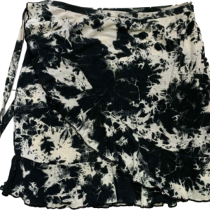 Mini envolvente blanco negro, sin marca, talla TU
