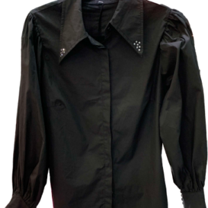 Blusa algodón  manga globo, DBT, talla S