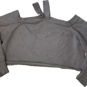 Sweater crop sin hombros, Zara, talla M