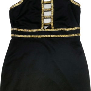 Vestido lycra mostacillas, Debut, talla S