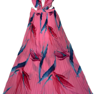 Vestido estampado gasa, DBT, talla S