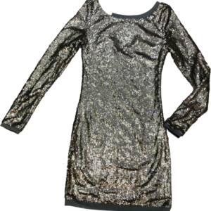 Vestido manga lentejuelas, Debut, talla S