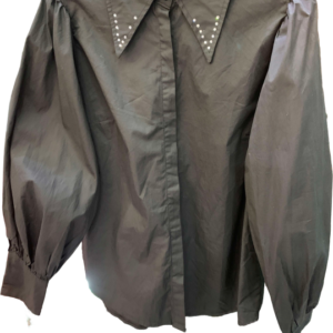 Blusa algodón manga globo, DBT, Talla L