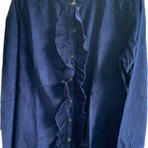 Blusa azul cotele, Saville Row, talla M