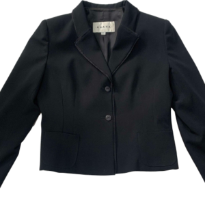 Blazer ríbete satinado, Ananá, T44