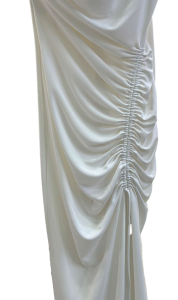Vestido Lycra drapeado, Zara, talla M