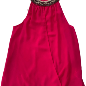 Blusa sin mangas Fucsia mostacilla, Trafaluc, talla S